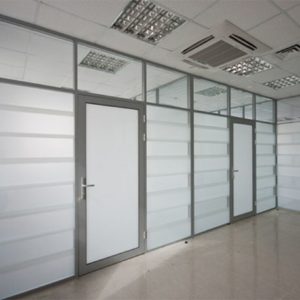 Светопрозрачная противопожарная перегородка / серия FRM5277