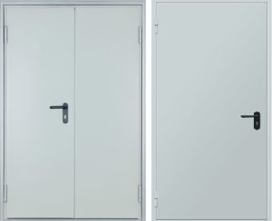 Противопожарная дверь 2300×900 / серия FRM55406