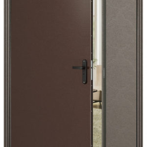 Противопожарная коричневая дверь / серия FRM55525